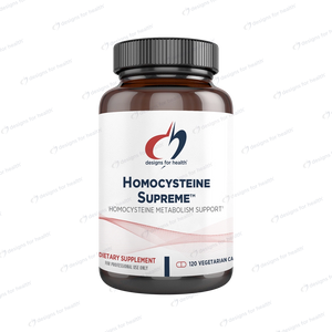 Homocysteine Supreme™ | Metabolism Support - 60 & 120 Capsules Oral Supplements Designs For Health 120 Capsules 