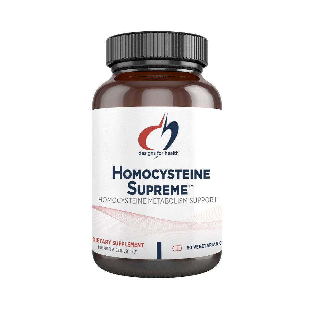 Homocysteine Supreme™ | Methylation Support - 60 & 120 Capsules Oral Supplements Designs For Health 60 Capsules 