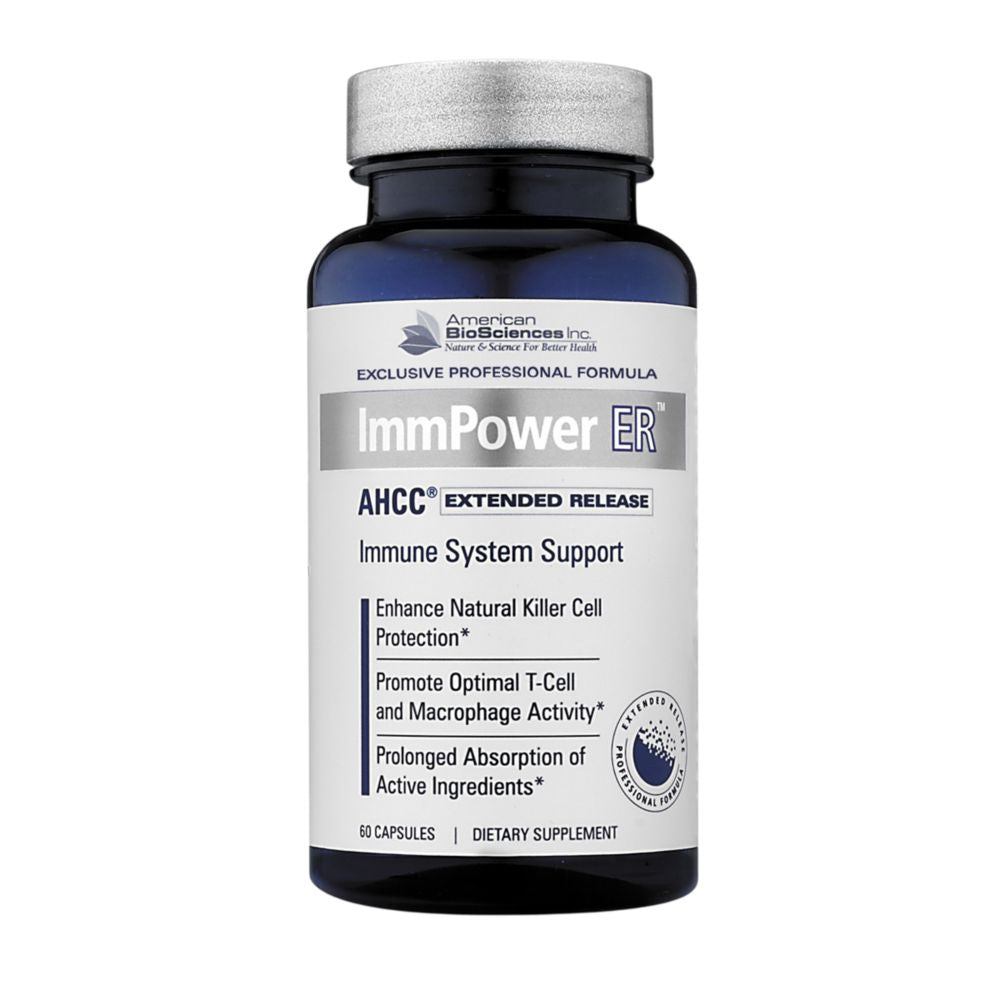 ImmPower ER AHCC | Extended Release | Immune System Support - 60 Capsules Oral Supplements American BioSciences 