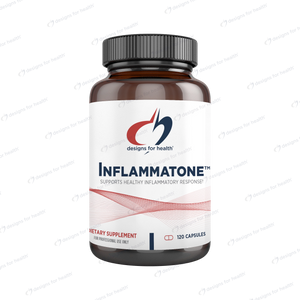 Inflammatone™ | Supports Healthy Inflammatory Response - 60, 120 & 240 Capsules Oral Supplements Designs For Health 120 Capsules 