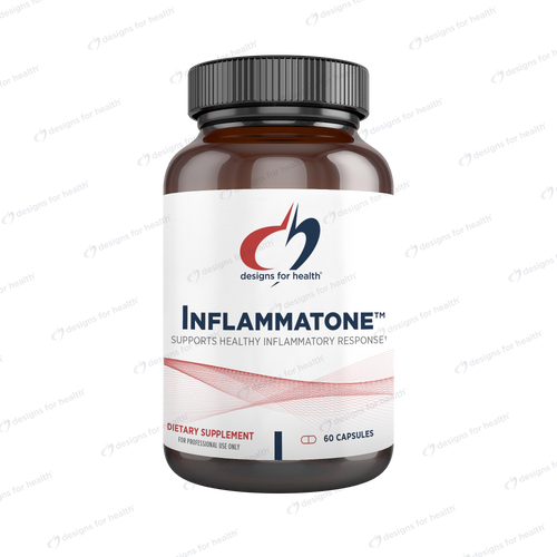 Inflammatone™ | Supports Healthy Inflammatory Response - 60, 120 & 240 Capsules Oral Supplements Designs For Health 60 Capsules 