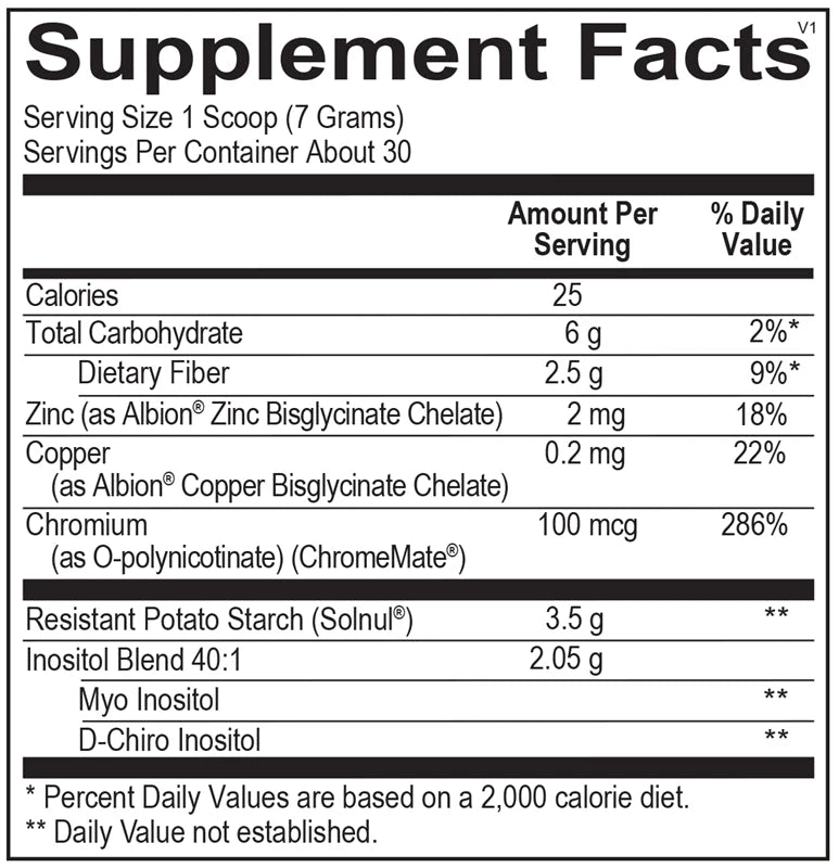 InosiCare | Metabolic & Hormonal Health - 210 grams (7.4 oz) Oral Supplements Ortho Molecular Products 