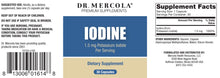 Load image into Gallery viewer, Iodine | Potassium Iodide | 1,500 mcg - 30 Capsules Oral Supplements Dr. Mercola 