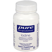 Iodine | Pure Potassium Iodide - 120 Capsules Oral Supplements Pure Encapsulations 