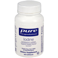Load image into Gallery viewer, Iodine | Pure Potassium Iodide - 120 Capsules Oral Supplements Pure Encapsulations 