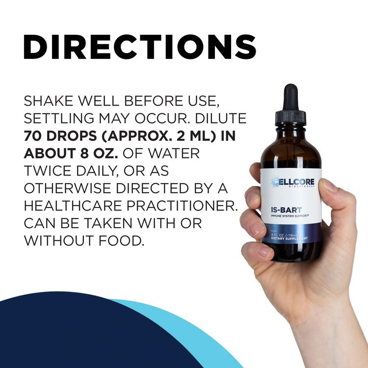 IS-BART | Immune System to Support - 4 fl oz Oral Supplements CellCore 