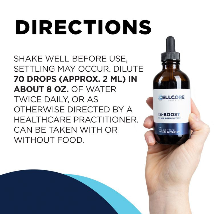 IS-BOOST | Immune System Support - 4 fl oz Oral Supplements CellCore 