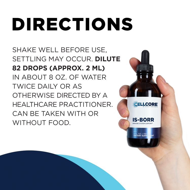 IS-BORR | Immune System Support - 4 fl oz Oral Supplements CellCore 