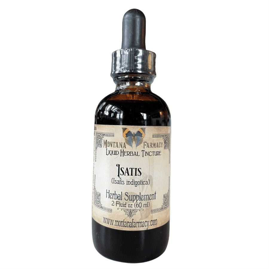 Isatis Liquid Herbal Tincture - 2 fl oz Tinctures Montana Farmacy 