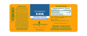 Kava | Calming & Stabilizing - 1, 4 & 8 fl oz Oral Supplements Herb-Pharm 