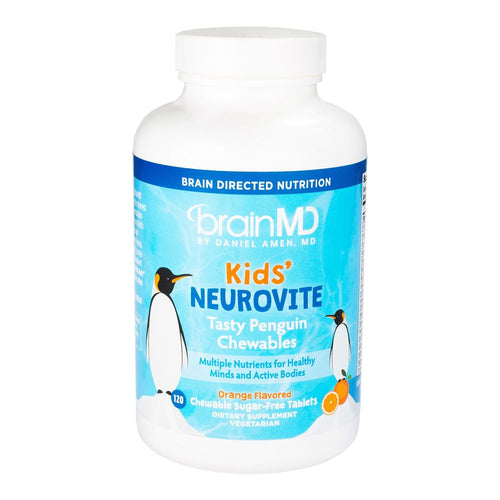 Kids NeuroVite | Tasty Chewables | Orange Flavored - 120 Chewables Oral Supplements BrainMD 