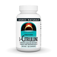 Load image into Gallery viewer, L-Citrulline | Supports Exercise Recovery, Energy &amp; Detoxification | 500mg - 60 Capsules Oral Supplements Source Naturals 