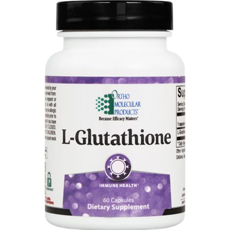 L-Glutathione | Immune Health - 60 Capsules Oral Supplements Ortho Molecular Products 