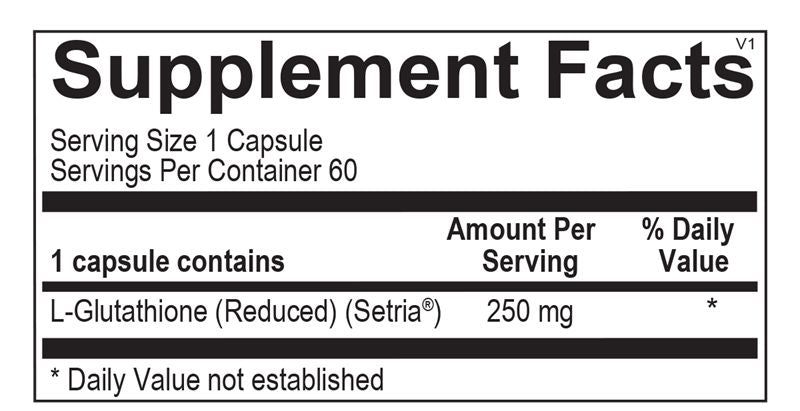 L-Glutathione | Immune Health - 60 Capsules Oral Supplements Ortho Molecular Products 
