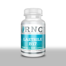 Load image into Gallery viewer, Laetrile™ B17 | 100mg - 100 Capsules Oral Supplements RNC (Richardson Nutritional Center) 