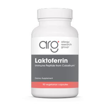 Laktoferrin (Lactoferrin) | Immune Peptide from Colostrum - 90 Capsules Oral Supplements Allergy Research Group 