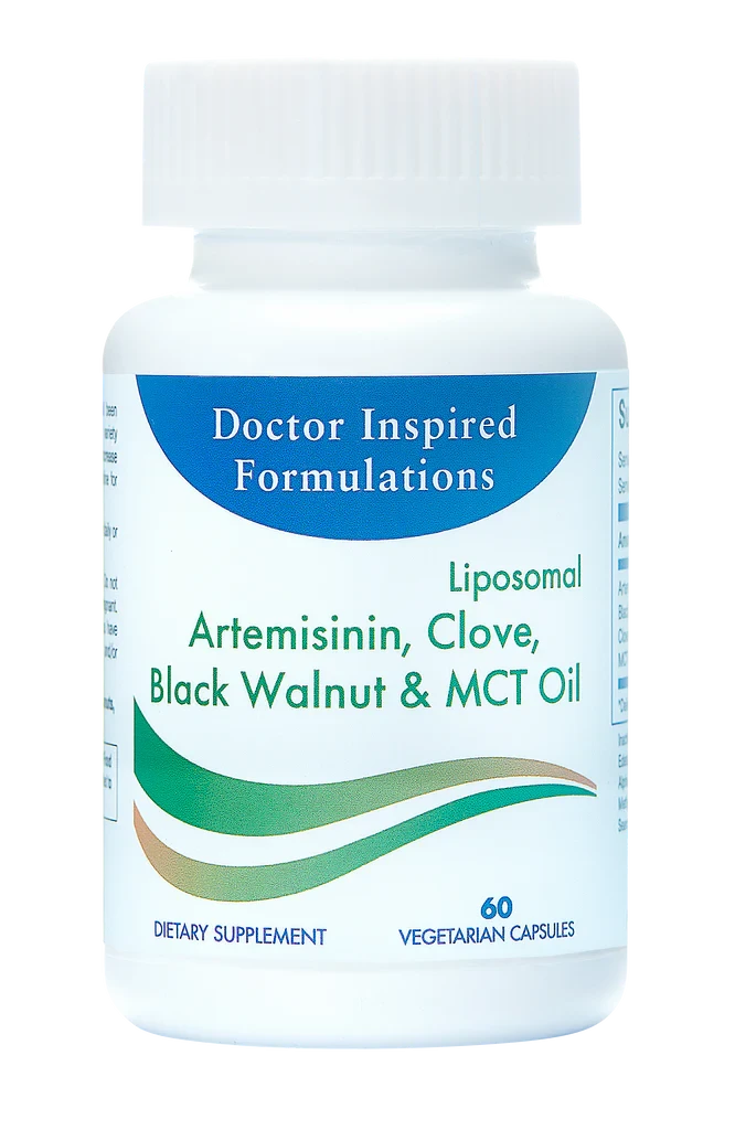 Liposomal Artemisinin, Clove, Black Walnut, & MCT Oil - 60 Capsules Oral Supplements Doctor Inspired Formulations 