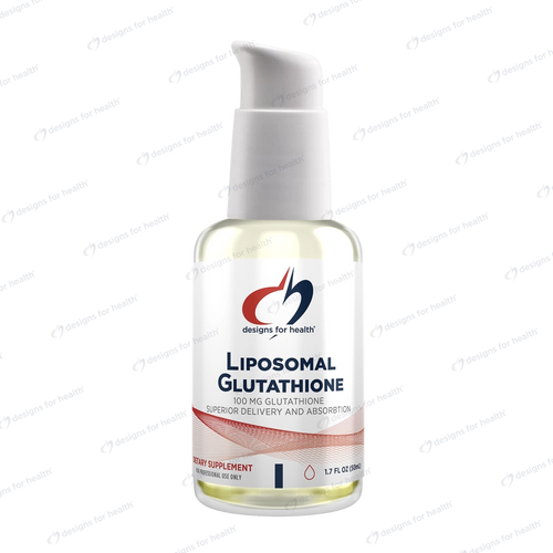 Liposomal Glutathione Liquid | Antioxidant Defense - 1.7 fl oz Oral Supplements Designs For Health 
