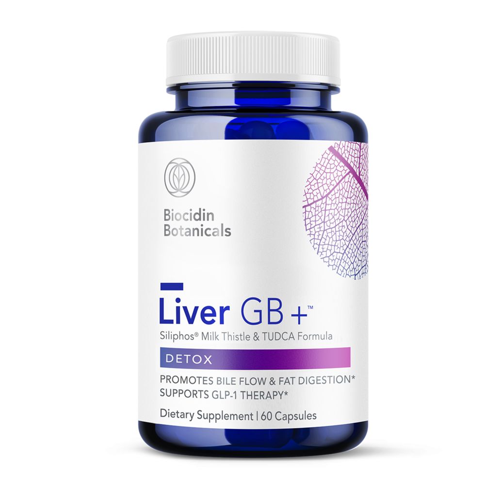 Liver GB+ | Siliphos® Milk Thistle & TUDCA Formula - 60 Capsules Oral Supplements Biocidin Botanicals 