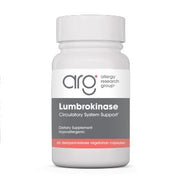 Lumbrokinase | Circulatory System Support - 30 & 60 Delayed-Release Capsules Oral Supplements Allergy Research Group 30 Delayed-Release Capsules 