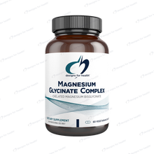 Load image into Gallery viewer, Magnesium Glycinate Complex | Chelated Magnesium Bisglycinate - 60, 120 &amp; 240 Capsules Oral Supplements Designs For Health 60 Capsules 