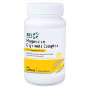 Magnesium Glycinate Complex | Magnesium Chelate for Sensitive Individuals - 100 Capsules Oral Supplements SFI Health (Klaire Labs) 