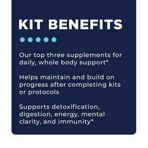 Maintenance Kit | Mitochondrial & Detoxification Support - 3 Items Oral Supplements CellCore 