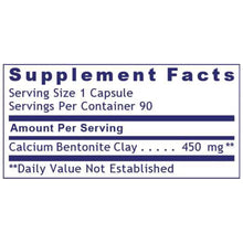 Load image into Gallery viewer, Medi-Clay-FX | Premier Calcium Bentonite Clay - 60 Capsules Oral Supplements PRL 
