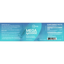 Load image into Gallery viewer, Mega IgG2000 | Immune &amp; Detoxification Support - Powder - 60 grams Vitamins &amp; Supplements MicroBiome Labs 