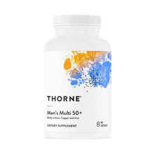 Load image into Gallery viewer, Men&#39;s Multi 50+ w/o CU FE | Comprehensive Formula - 180 Capsules Oral Supplements Thorne 