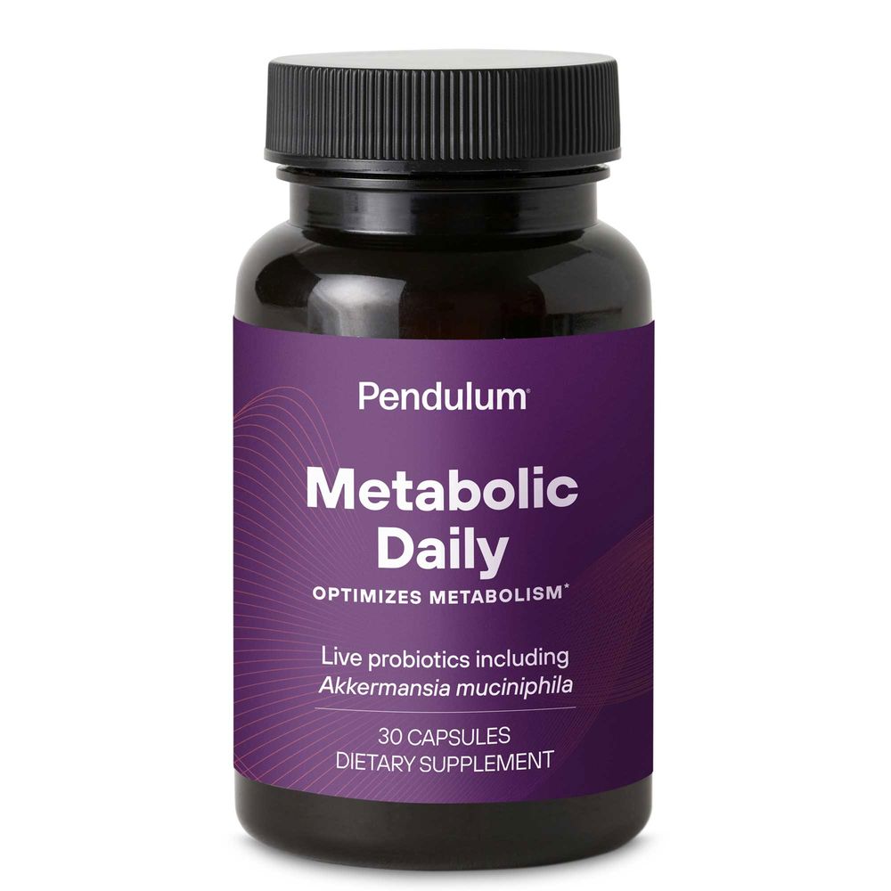 Metabolic Daily | Live Probiotics | Akermmansia with Butyrate Producers Blend - 30 Capsules Oral Supplements Pendulum 