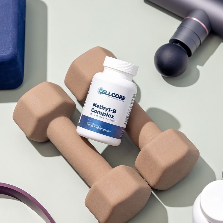Methyl-B Complex | Cellular Energy Support - 60 Capsules Oral Supplements CellCore 