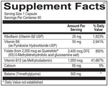 Load image into Gallery viewer, Methyl CpG by Ortho Molecular Products - 60 capsules Oral Supplement Ortho Molecular Products 