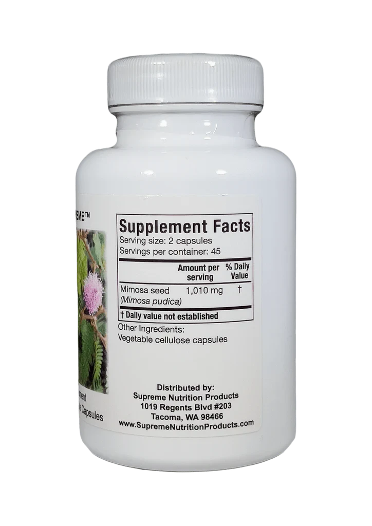Mimosa Supreme™ | Mimosa Pudica - 90 Capsules Oral Supplements Supreme Nutrition Products 