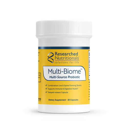 Multi-Biome™ - 30 capsules Oral Supplements Researched Nutritionals 
