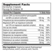 Load image into Gallery viewer, Multi-Mineral Complex | Without Iron | Trace Mineral Essentials - 100 Capsules Oral Supplements SFI Health (Klaire Labs) 