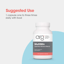 Load image into Gallery viewer, MultiMin | Essential Mineral Blend - 120 Capsules Oral Supplements Allergy Research Group 