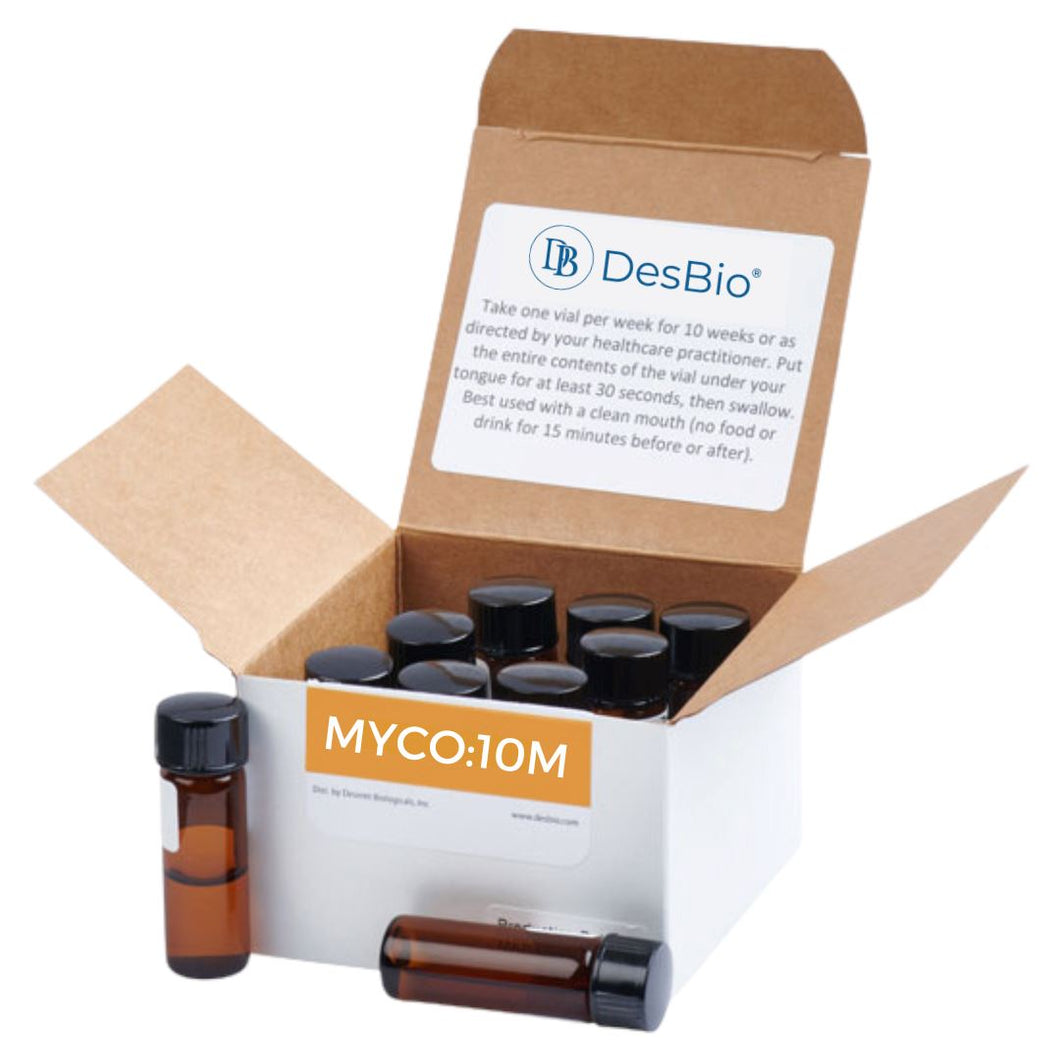 Mycoplasma Series | MYCO:10M Series Kit - 10 Vials (orange label) Homeopathic DesBio 