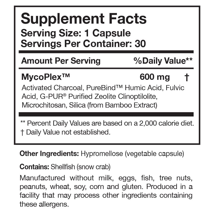 MycoPul | Binder Complex | 30 Capsules Femologist Inc. 