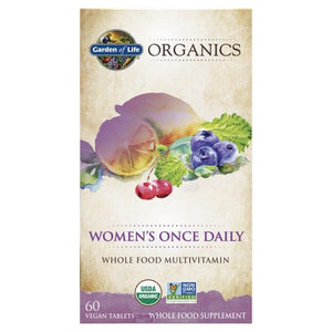 Mykind Organics Women's Multivitamin | Whole Food Multivitamin - 60 Tablets Oral Supplements Garden of Life 