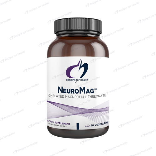NeuroMag™ | Chelated Magnesium L-Threonate | 145mg - 90 capsules Oral Supplements Designs For Health 
