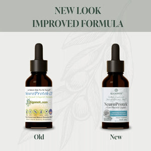 NeuroProtek LP (Low Phenol) Liquid Formula | Promotes Body & Mind Harmony - 2 fl oz. Oral Supplements Algonot 