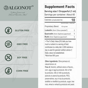 NeuroProtek LP (Low Phenol) Liquid Formula | Promotes Body & Mind Harmony - 2 fl oz. Oral Supplements Algonot 