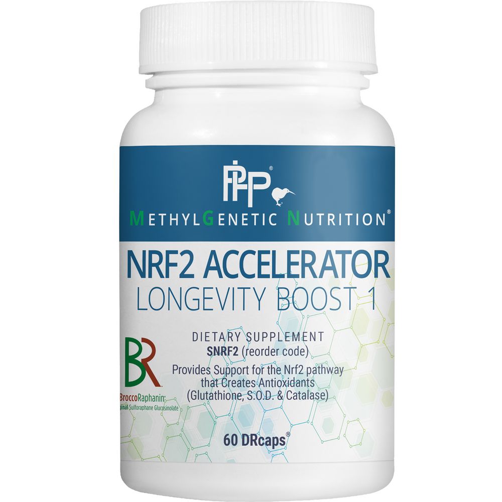Nrf2 Accelerator | Longevity Boost 1 - 60 Delayed Release Capsules Oral Supplements Professional Health Products (PHP) 