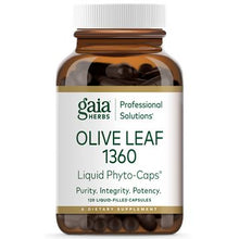 Load image into Gallery viewer, Olive Leaf | 1360mg | Supports Healthy Immune Response - 120 Capsules Oral Supplements Gaia Herbs 