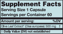 Load image into Gallery viewer, Olive Leaf Extract - 60 Capsules Oral Supplements Karuna 