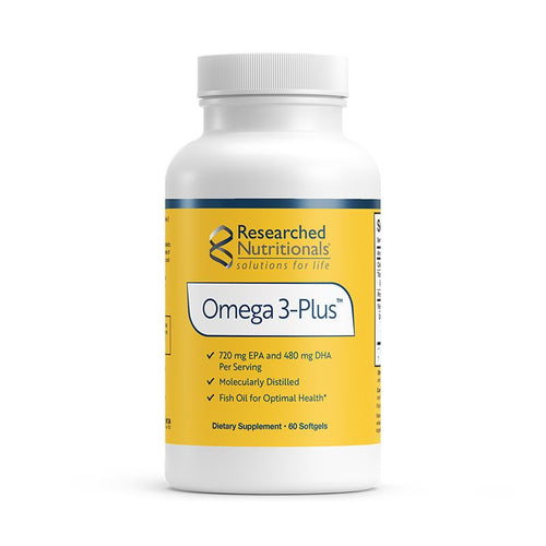 Omega-3 Plus | 60 Softgels Researched Nutritionals 