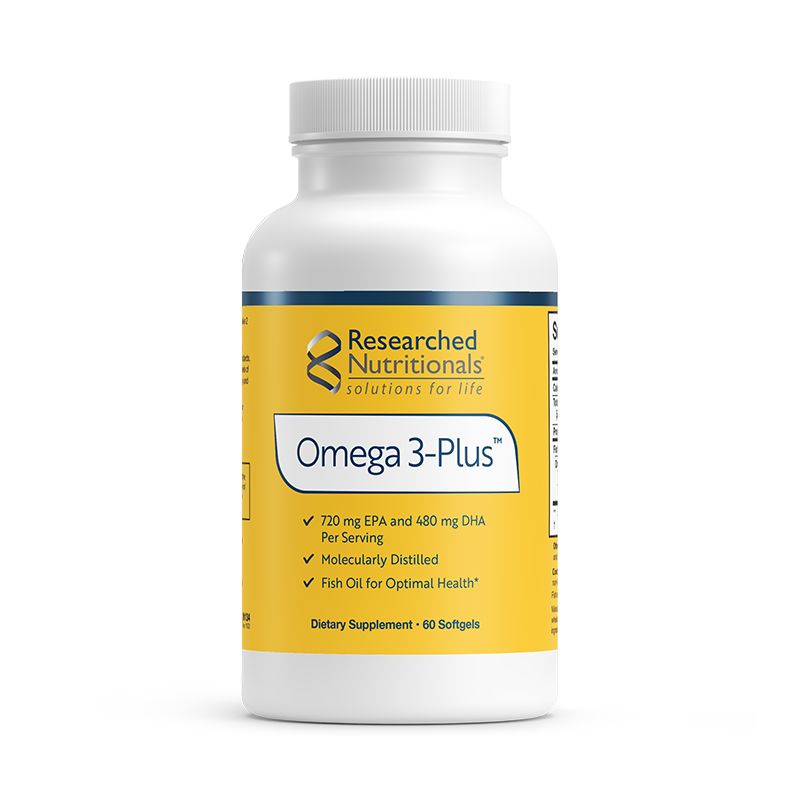 Omega-3 Plus | 60 Softgels Researched Nutritionals 