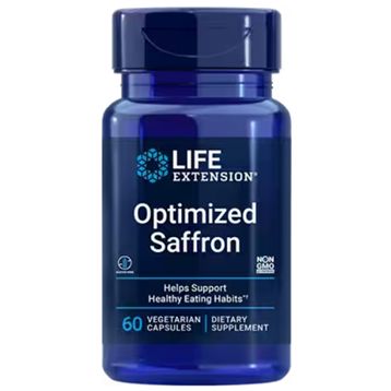 Optimized Saffron - 60 Capsules Oral Supplements Life Extension 