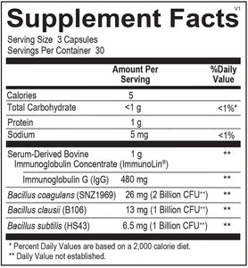 Ortho Spore IG™ | Gastrointestinal Health - 90 Capsules Oral Supplements Ortho Molecular Products 